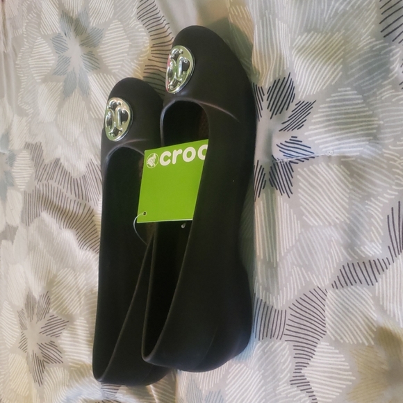 Crocs black ballet slippers - Picture 3 of 8